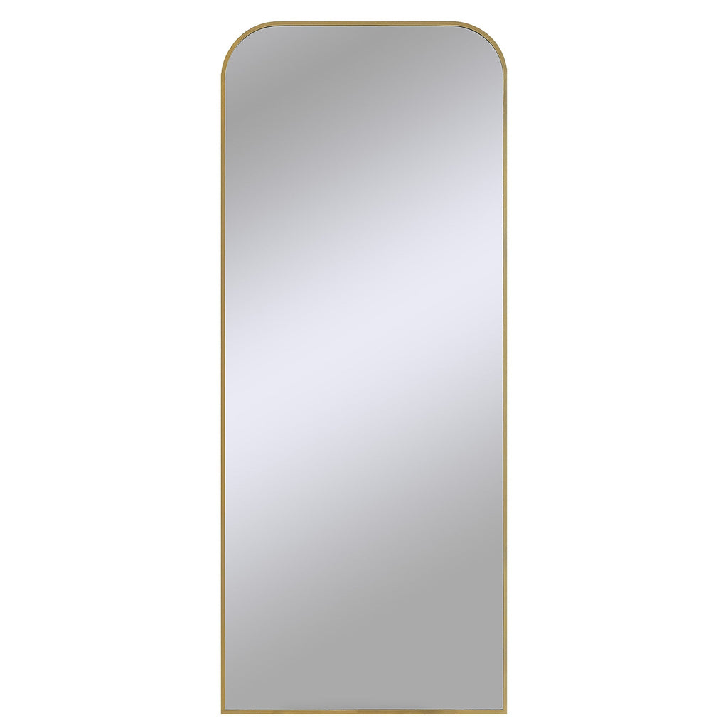 Renwil Meryem 72" Tall Rectangle Full Length Mirror - Yellow