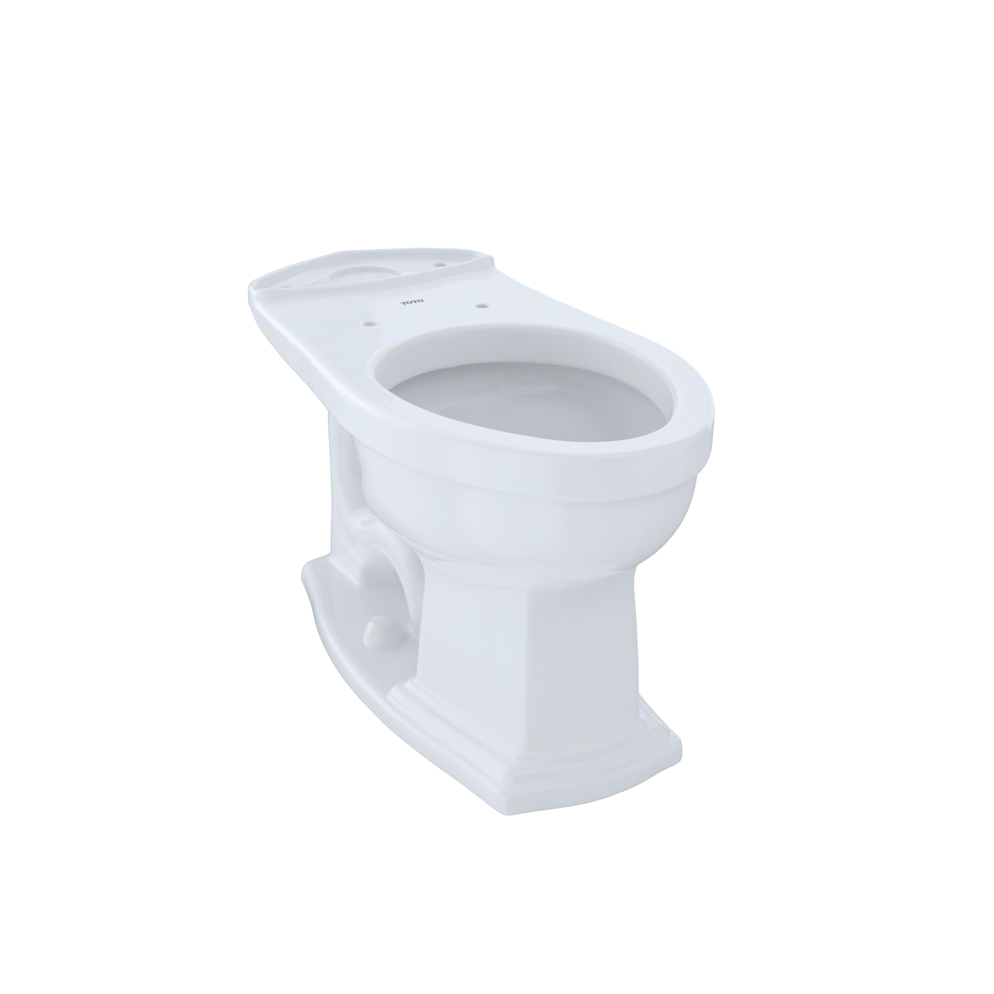 TOTO Eco Clayton and Clayton Universal Height Elongated Toilet Bowl