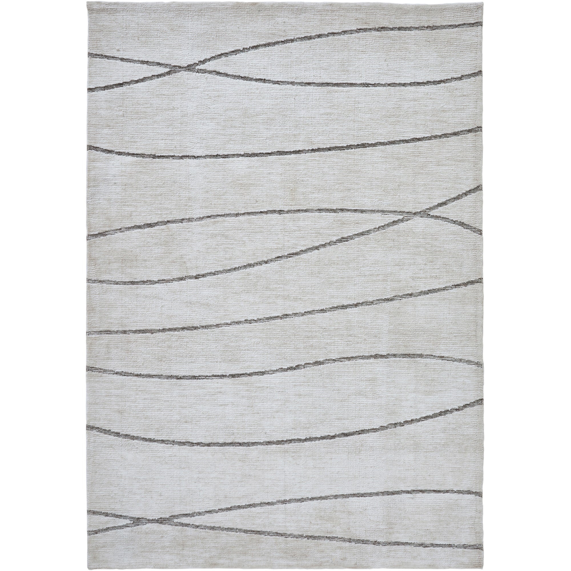 Renwil Hazel 8 x 10 Power Loomed Indoor Rug - Cream