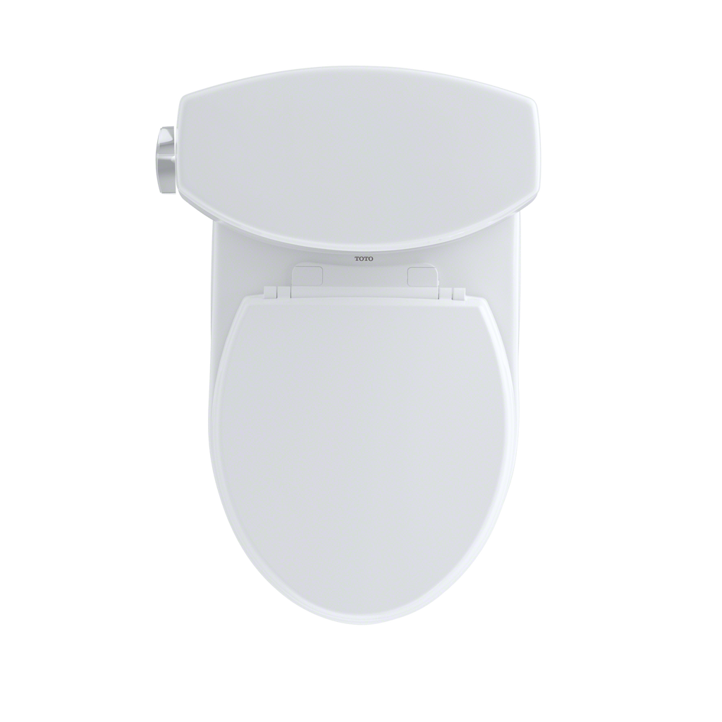TOTO Drake II Two Piece Round 1.28 GPF Universal Height Toilet