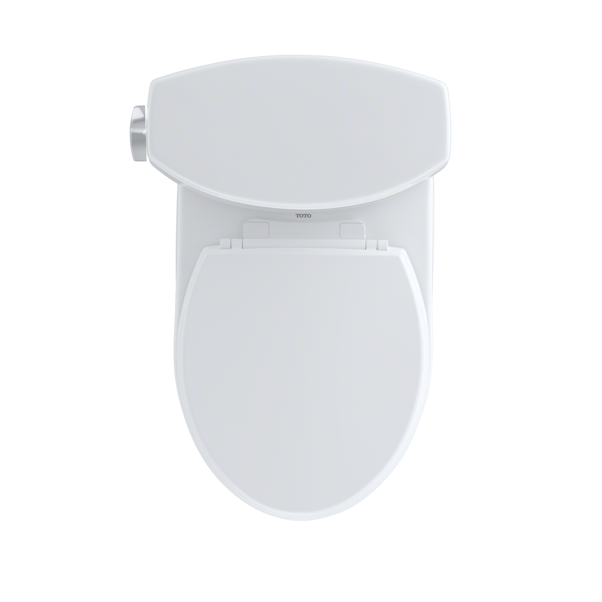 TOTO Drake II Two Piece Round 1.28 GPF Universal Height Toilet