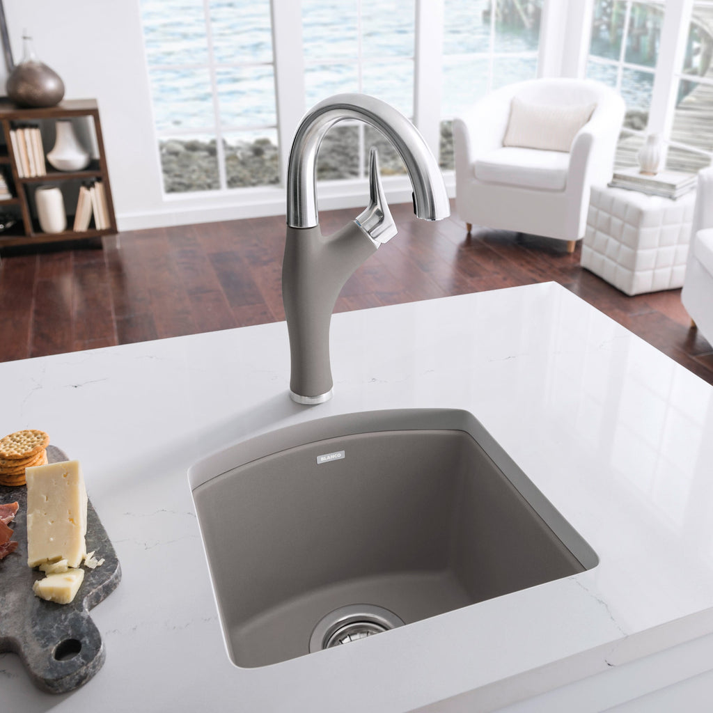 Blanco Diamond Silgranit 15" Dual Mount Bar Sink