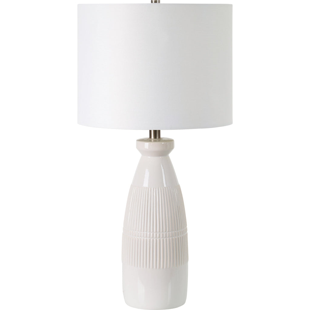 Everren Nado 26.25" Length Table Lamp -  Off-White