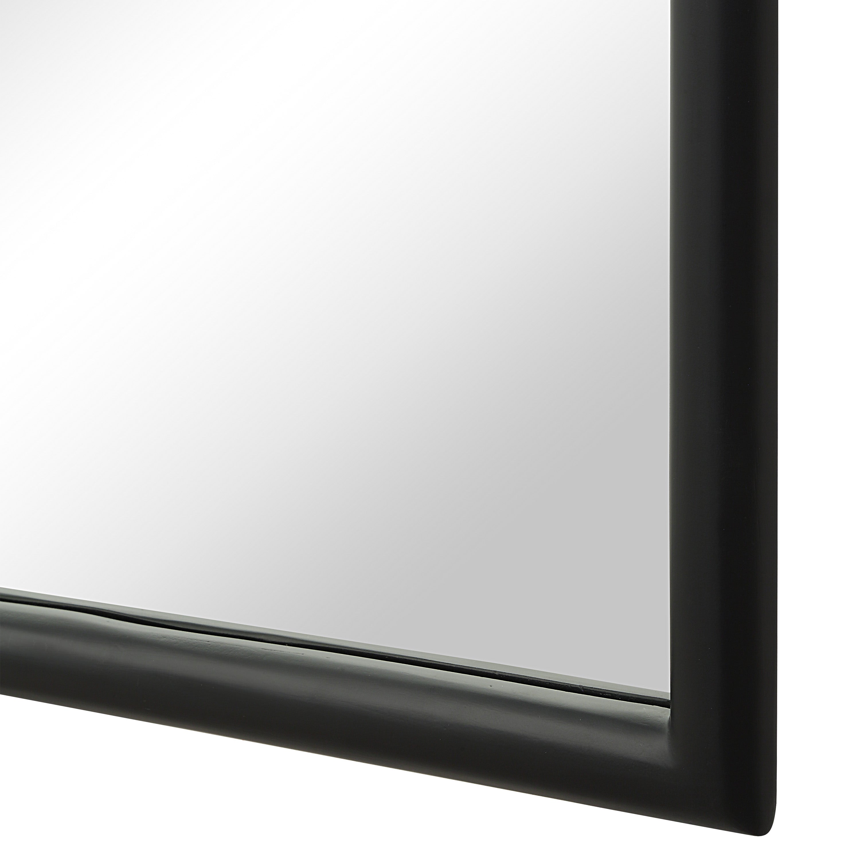 Renwil Trellis 69.75" H x 38" W Wall Mirror - Black