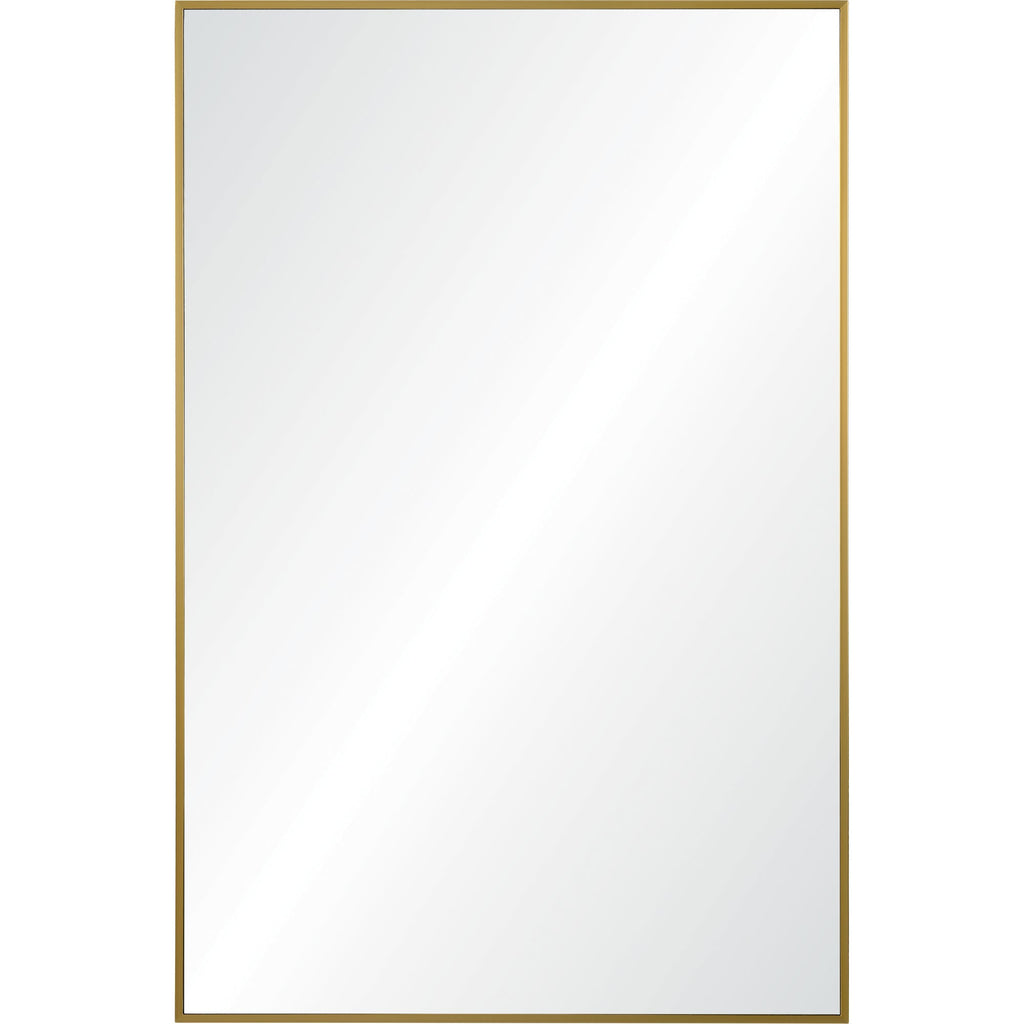 Renwil Raydon 35.5" Tall Rectangle Wall Mirror - Yellow