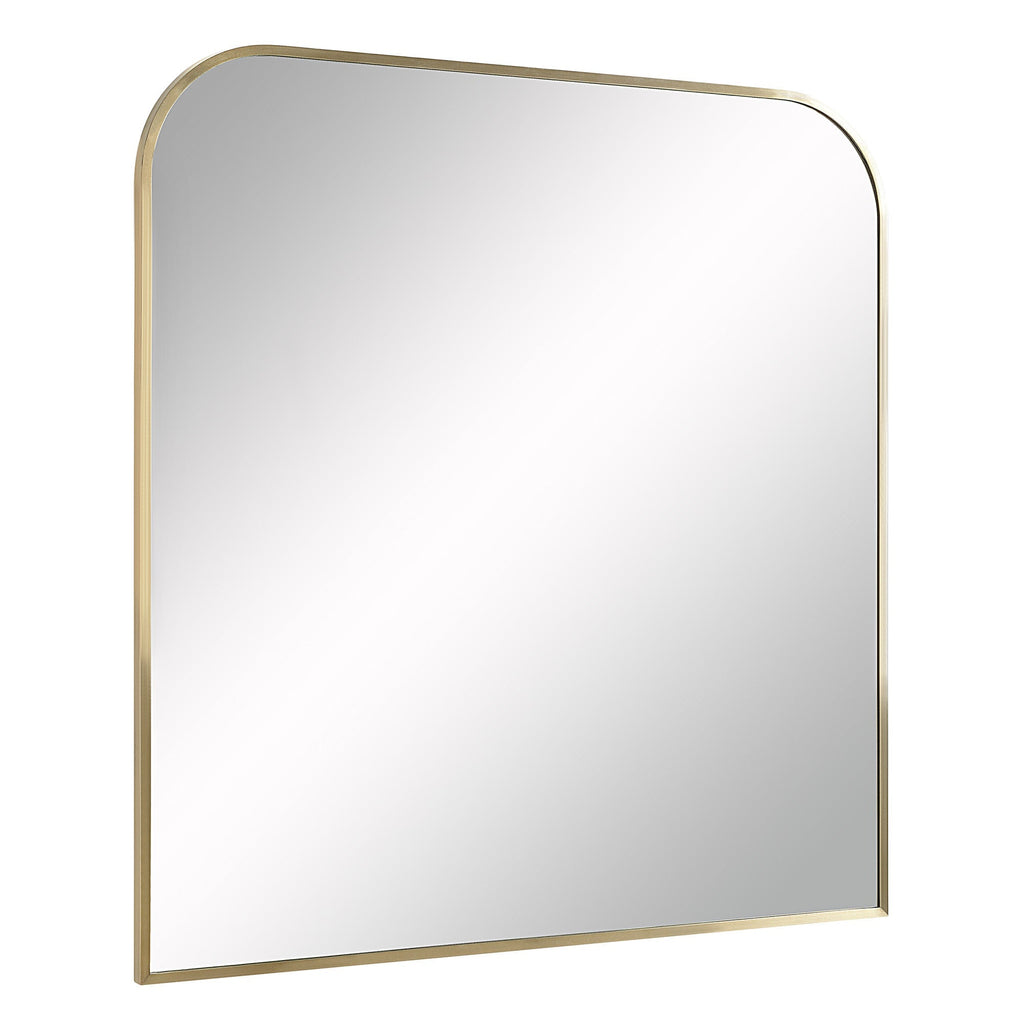 Renwil Joan 40" Tall Arch Wall Mirror - Yellow
