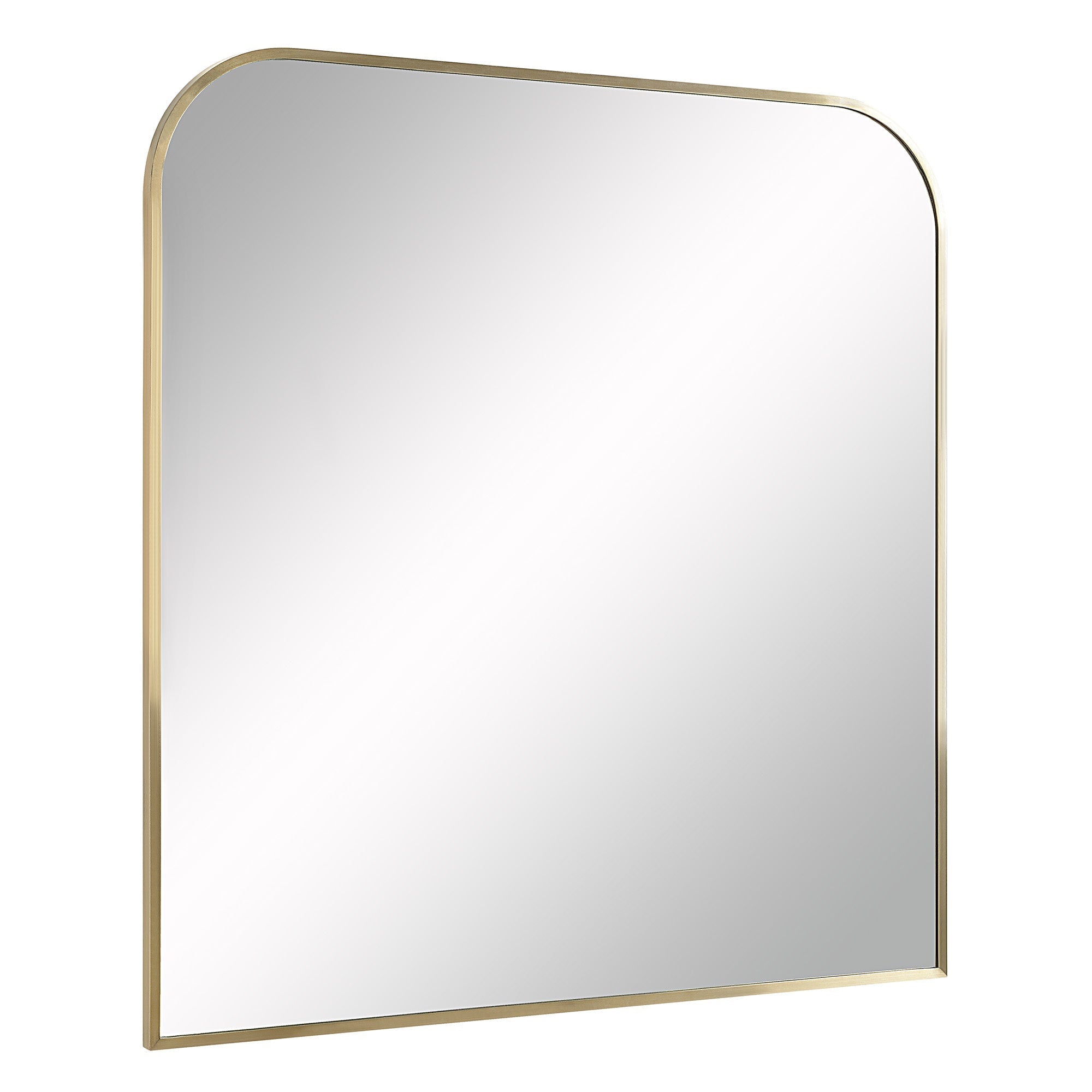Renwil Joan 40" Tall Arch Wall Mirror - Yellow