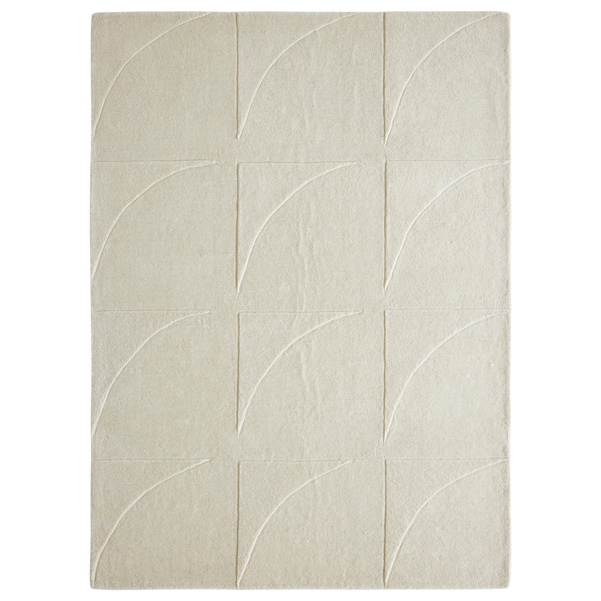 Renwil Napoli 9'10 x 13'1 Power Loomed Indoor Rug - Off-White