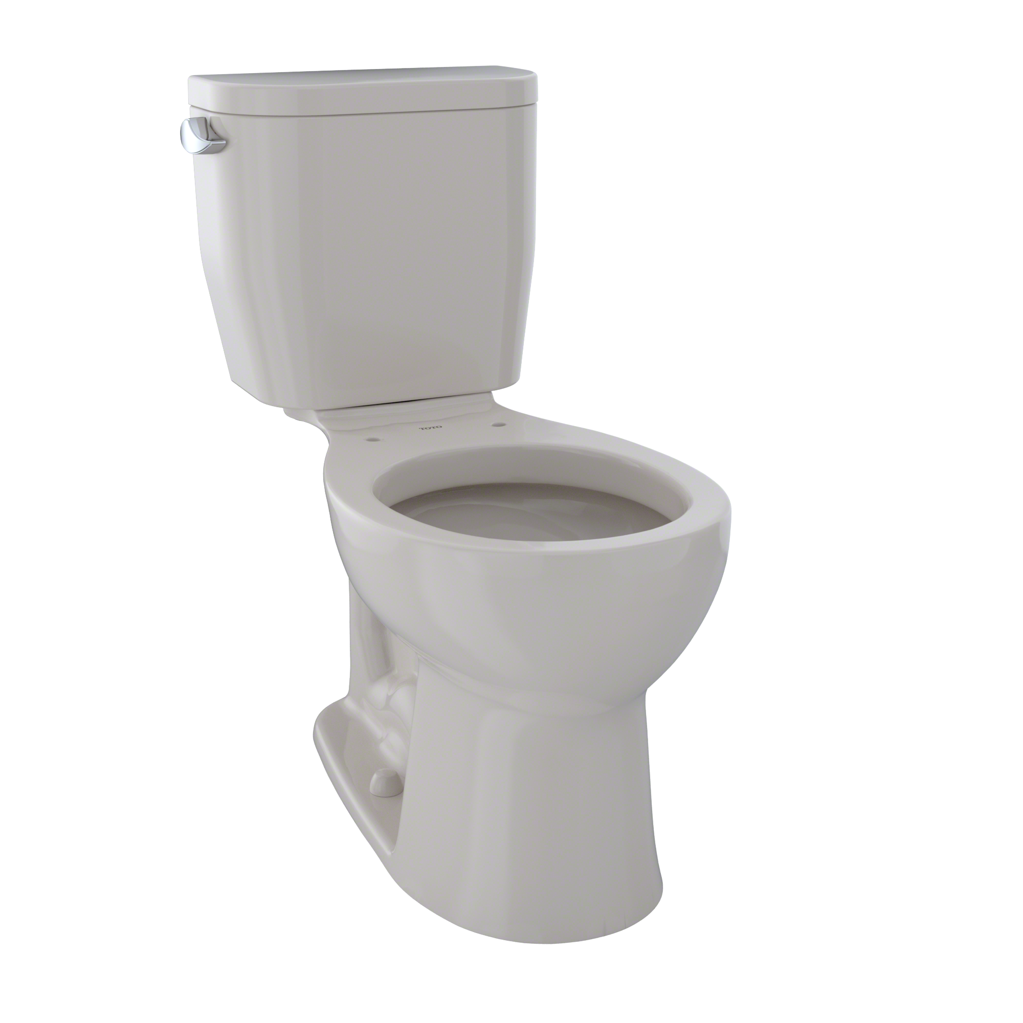 TOTO Entrada Two Piece Round 1.28 GPF Universal Height Toilet