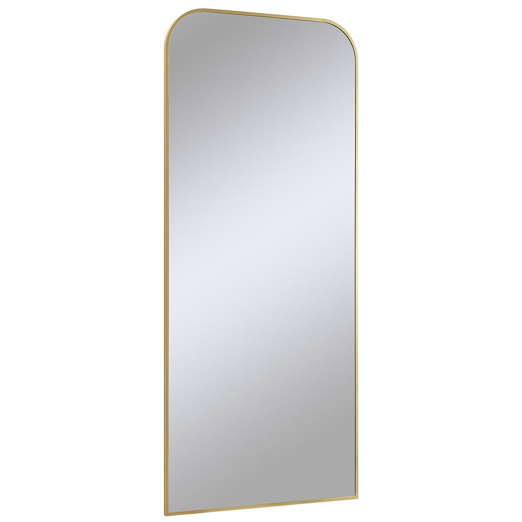 Renwil Meryem 72" Tall Rectangle Full Length Mirror - Yellow