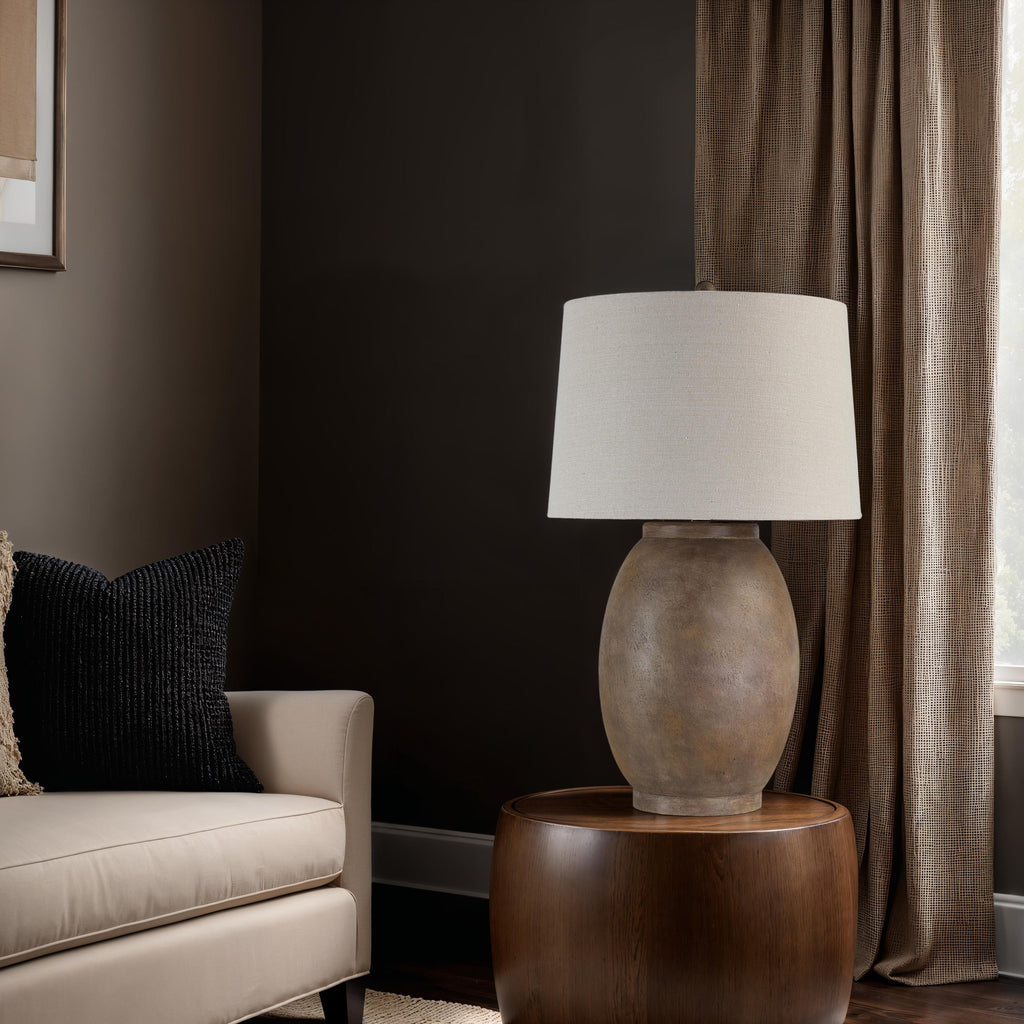 Everren Naima 31" Height Table Lamp - Brown