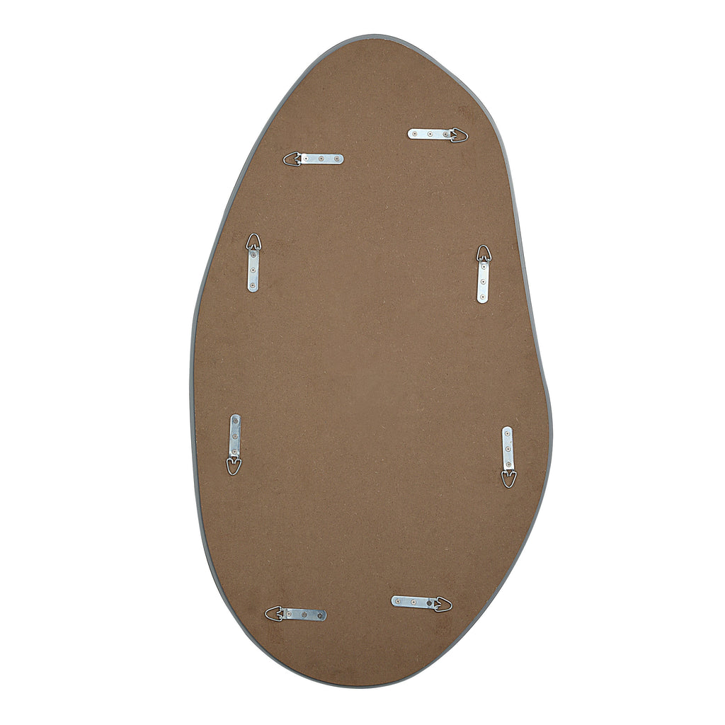 Renwil Anogia 40" H x 22" W Wall Mirror - Grey