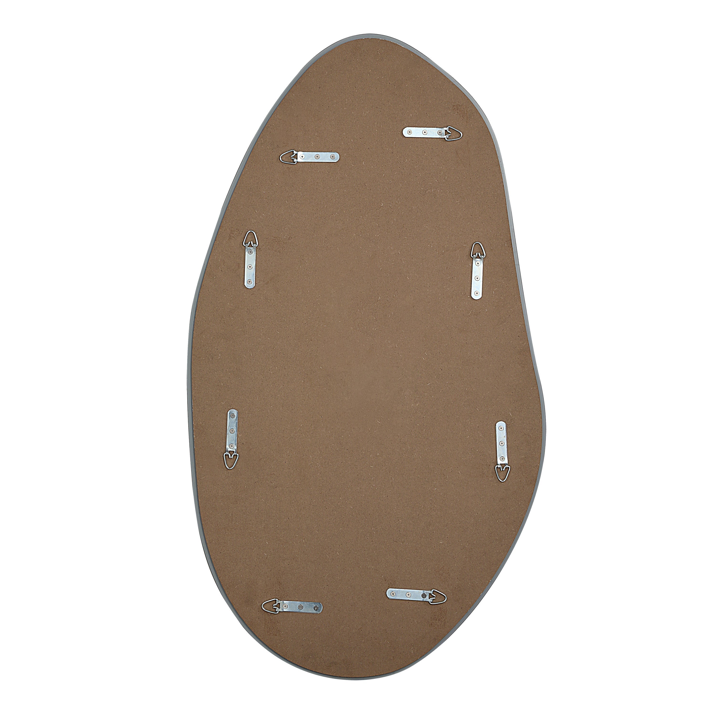 Renwil Anogia 40" H x 22" W Wall Mirror - Grey