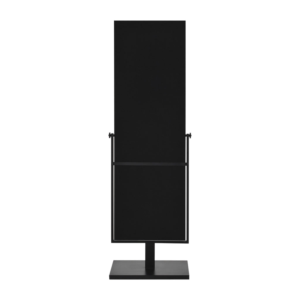 Renwil Samira 61" Tall Rectangle Full Length Mirror - Black