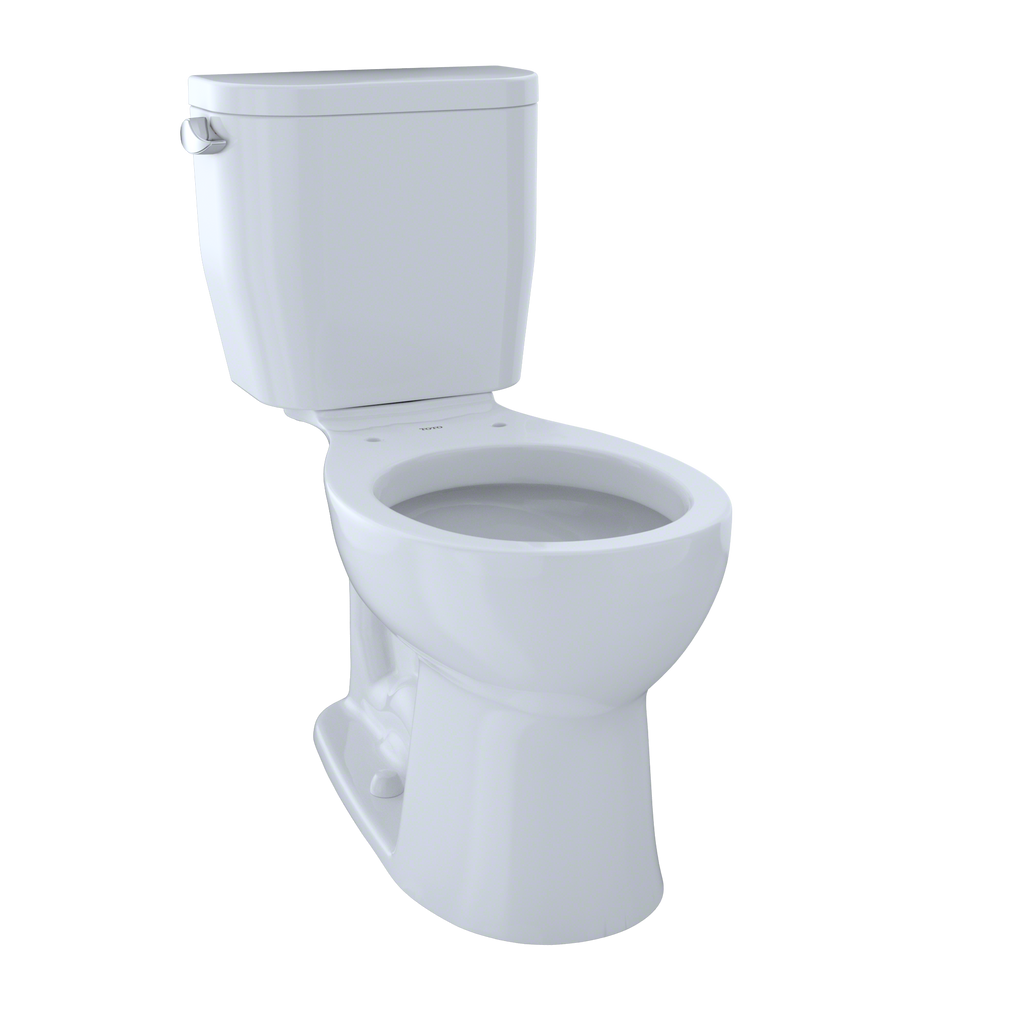 TOTO Entrada Two Piece Round 1.28 GPF Universal Height Toilet