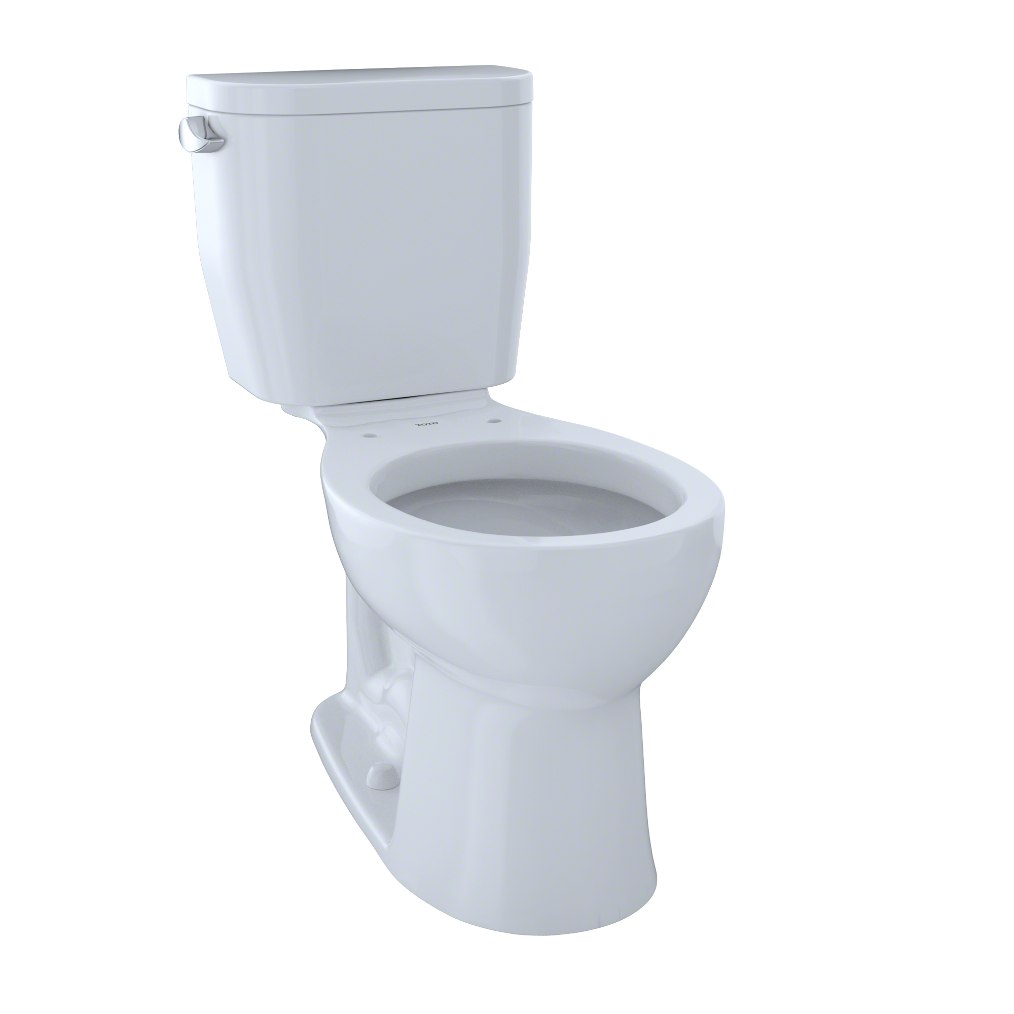 TOTO Entrada Two Piece Round 1.28 GPF Universal Height Toilet