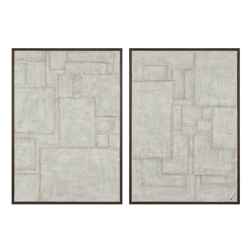 Renwil Caramelo 32" Wide Wall Art - Sand Beige