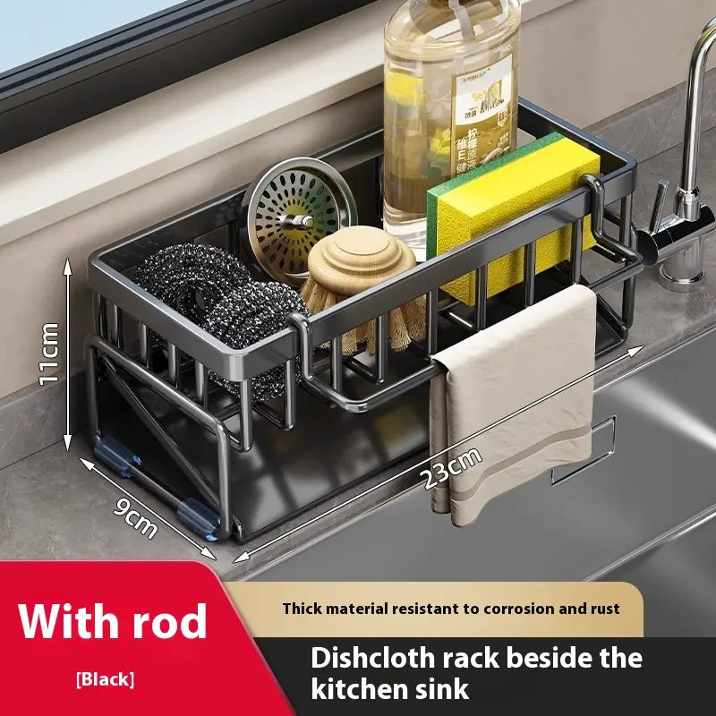 Kitchen Sink Caddy Draining Rack