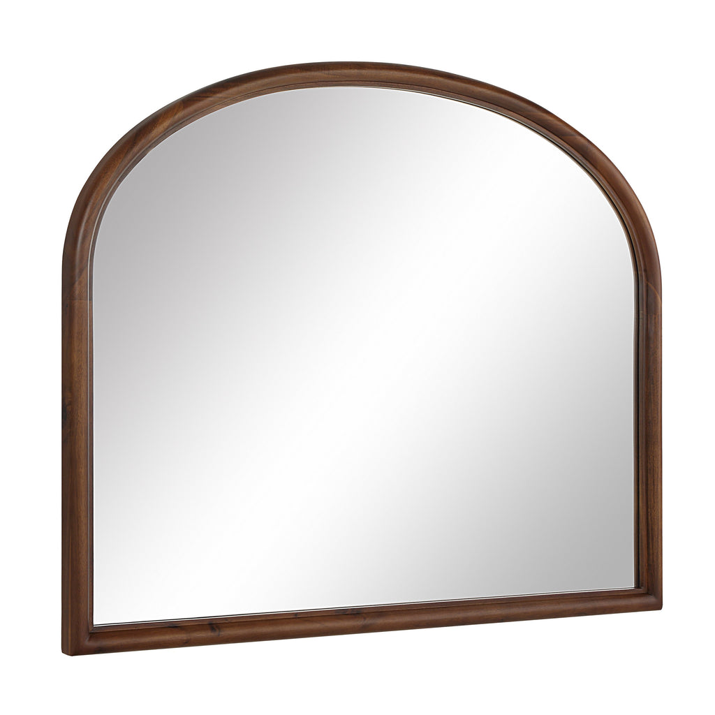 Renwil Kindra 40" H x 50" W Wall Mirror - Brown