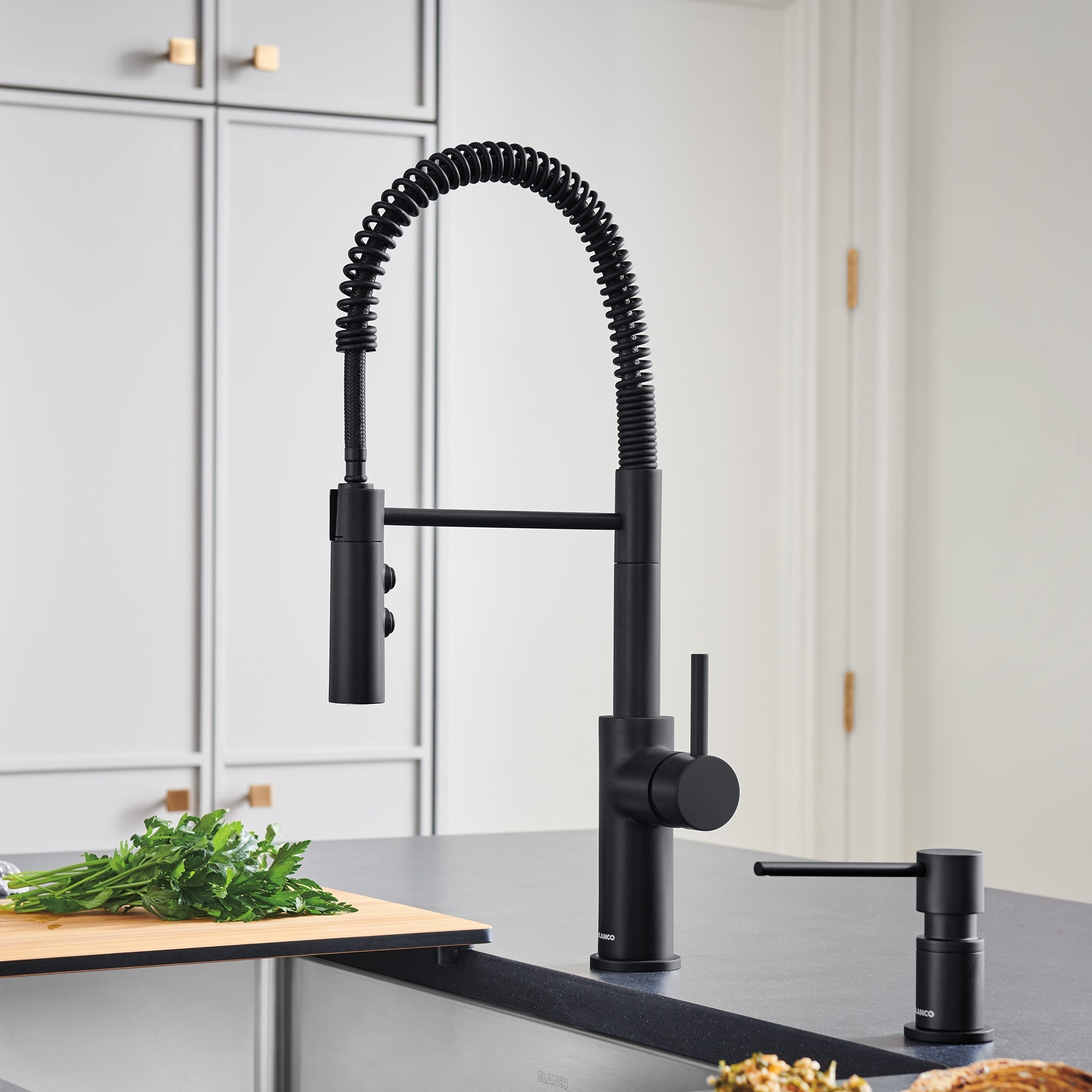 Blanco Catris Semi-Pro Pull-Down Dual-Spray Kitchen Faucet