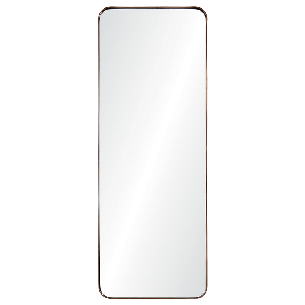 Renwil Phiale 53" Tall Rectangle Wall Mirror - Brown