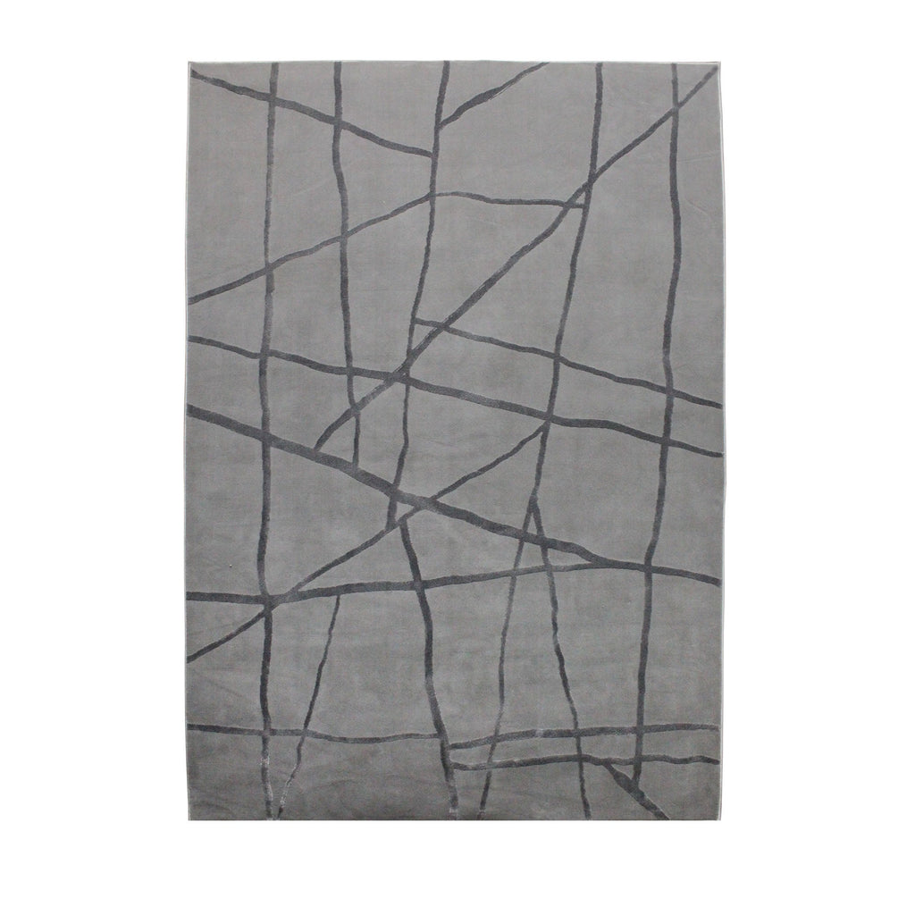 Renwil Mantle 5'3 x 7'3 Power Loomed Indoor Rug - Grey