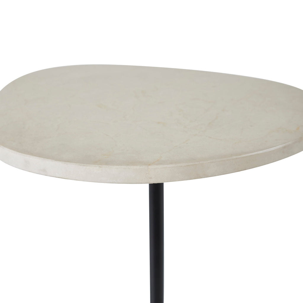 Renwil Chelsea Indoor Iron Side Table - Black