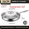 Pure Titanium Nonstick Frying Pan