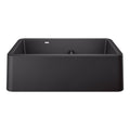 Blanco Ikon Silgranit 33" Double Bowl Apron-Front Farmhouse Sink with Low Divide