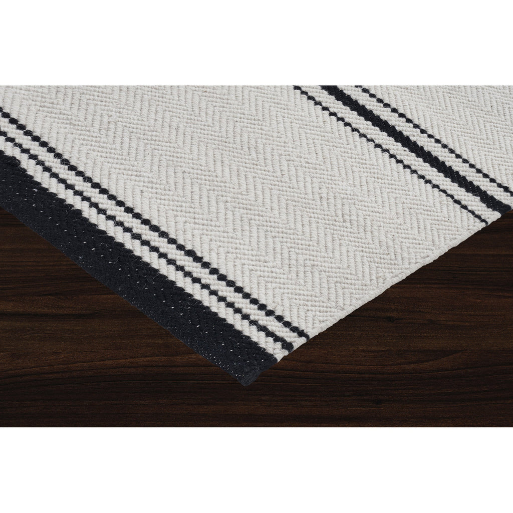 Renwil Alice 5 x 7 Handwoven Indoor Rug - Ivory