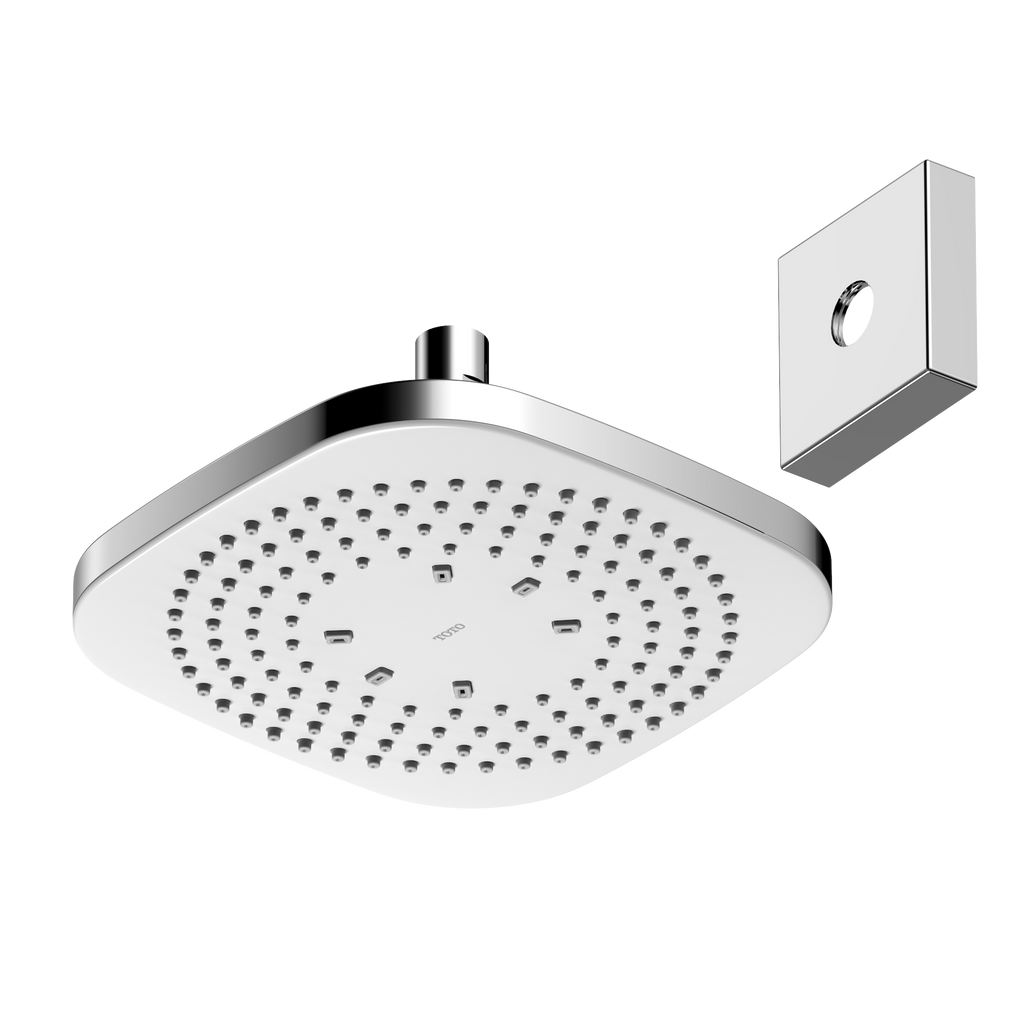 TOTO G Series 2.5 GPM Single Spray 8.5" Square Showerhead with Comfort Wave Technology