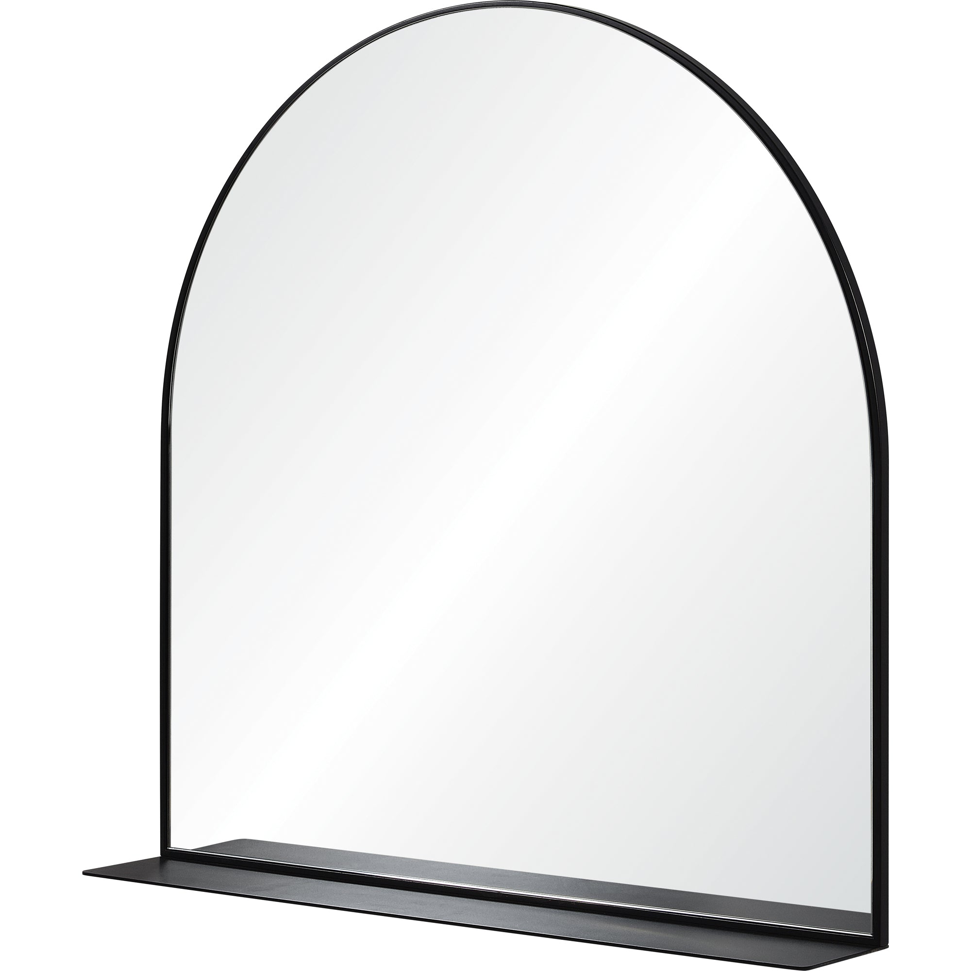 Renwil Wearstley 35" Tall Arch Wall Mirror - Black