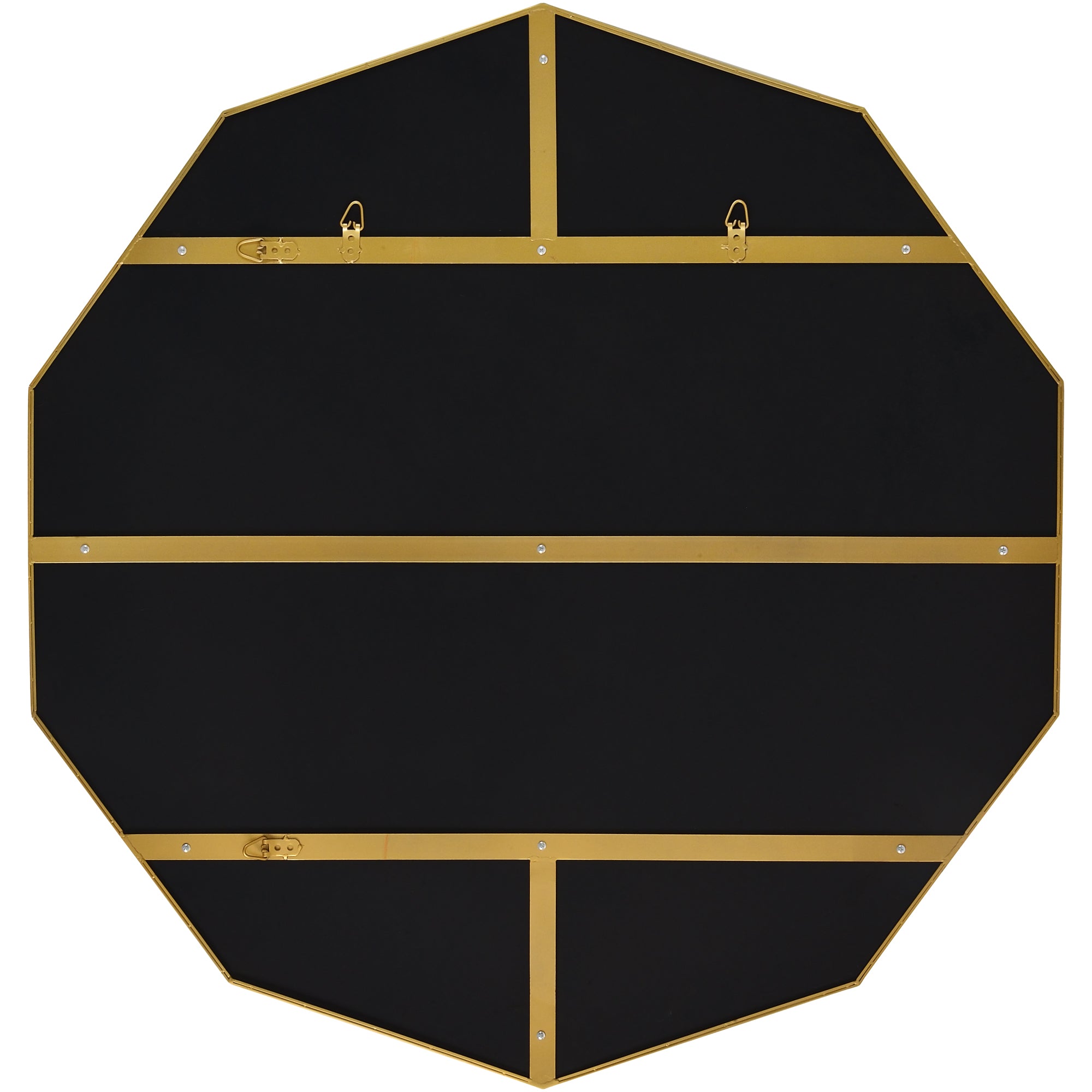 Renwil Cruz 40" Tall Irregular Wall Mirror - Yellow