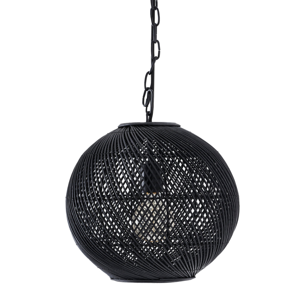 Renwil Romika 12.5" Wide 1-Light Chandelier - Matte Black