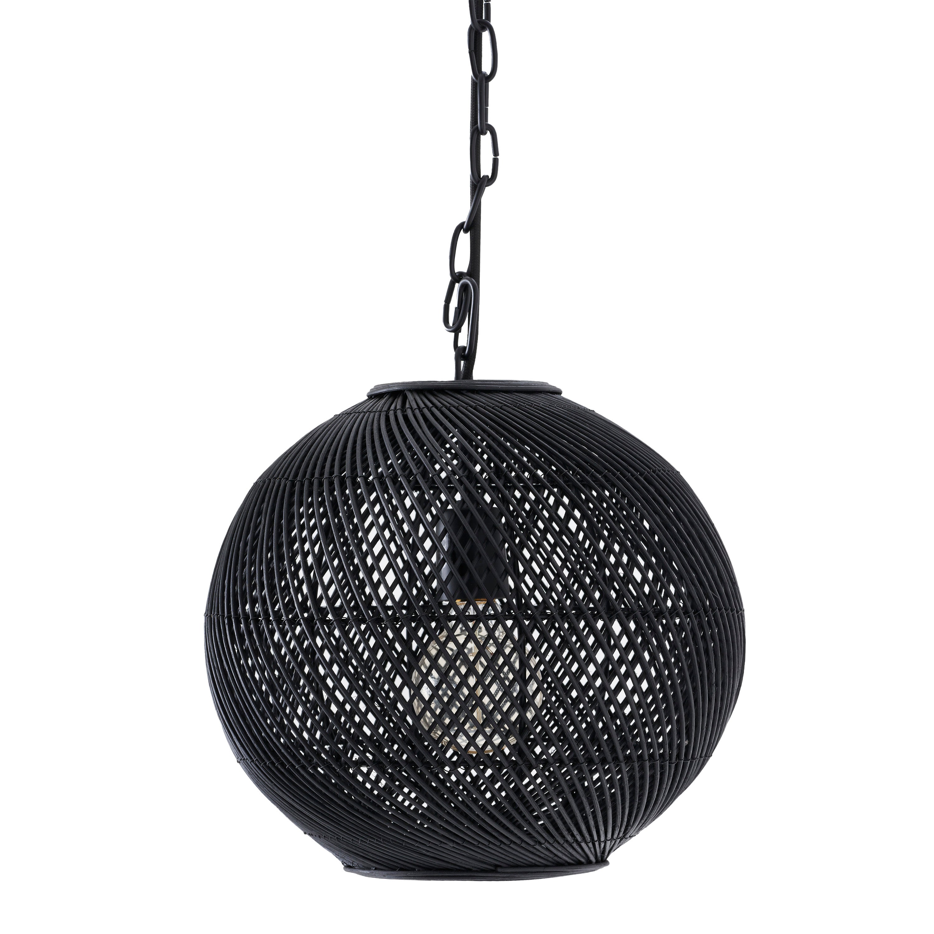 Renwil Romika 12.5" Wide 1-Light Chandelier - Matte Black