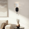 Renwil Fico 17.5" Height Wall Sconce - Black
