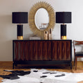 Renwil The Tu xedo 29" Length Table Lamp - Black And Gold