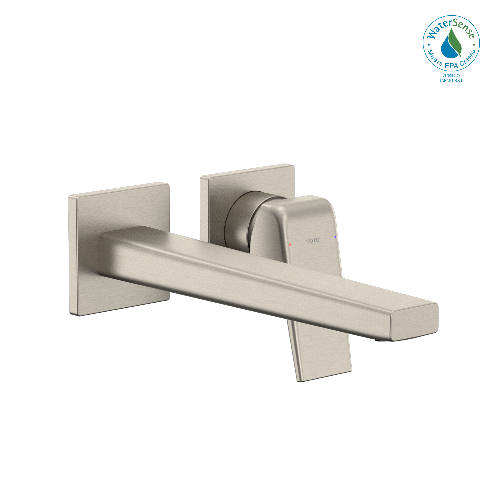 TOTO GB 1.2 GPM Wall Mount Single Handle Long Bathroom Faucet with Comfort Glide Technology
