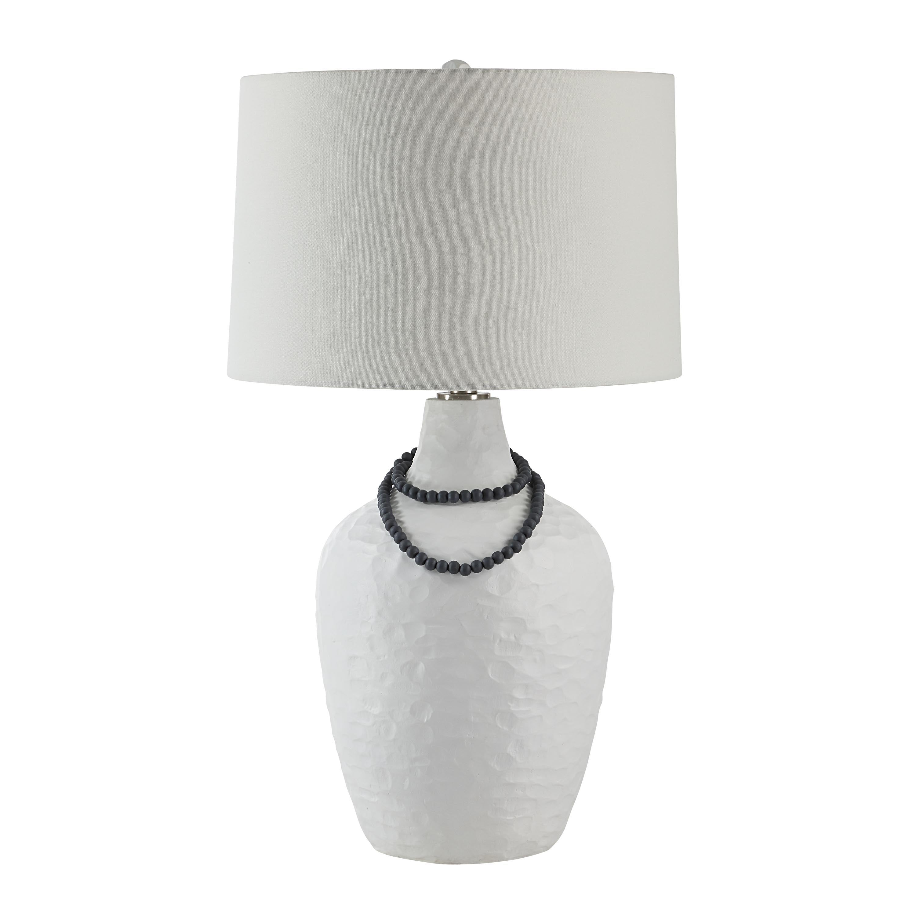 Everren Naranja 29.75" Height Table Lamp - Textured White