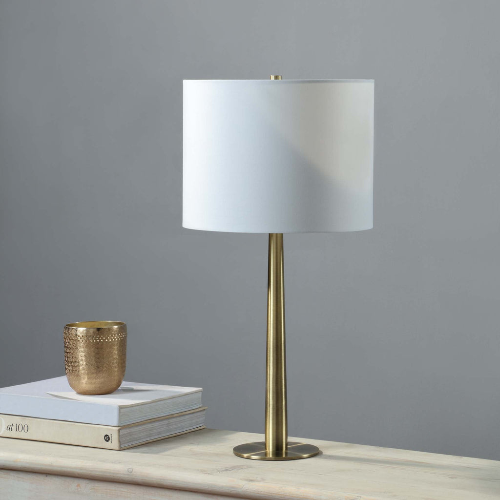 Everren Sarai 26" Length Table Lamp (Set of 2) -  Antique Brass