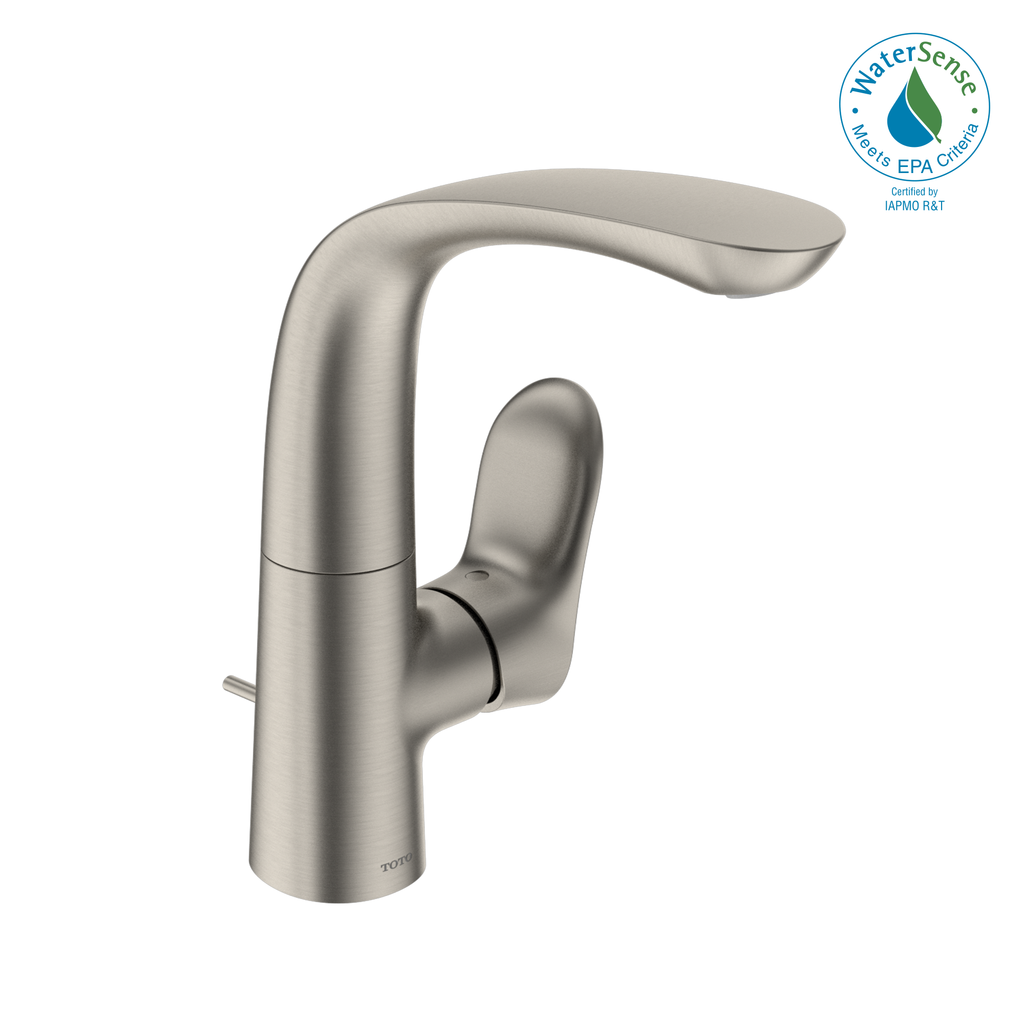 TOTO GO 1.2 GPM Single Side Handle Bathroom Sink Faucet with Comfort Glide Technology and Drain Assembly