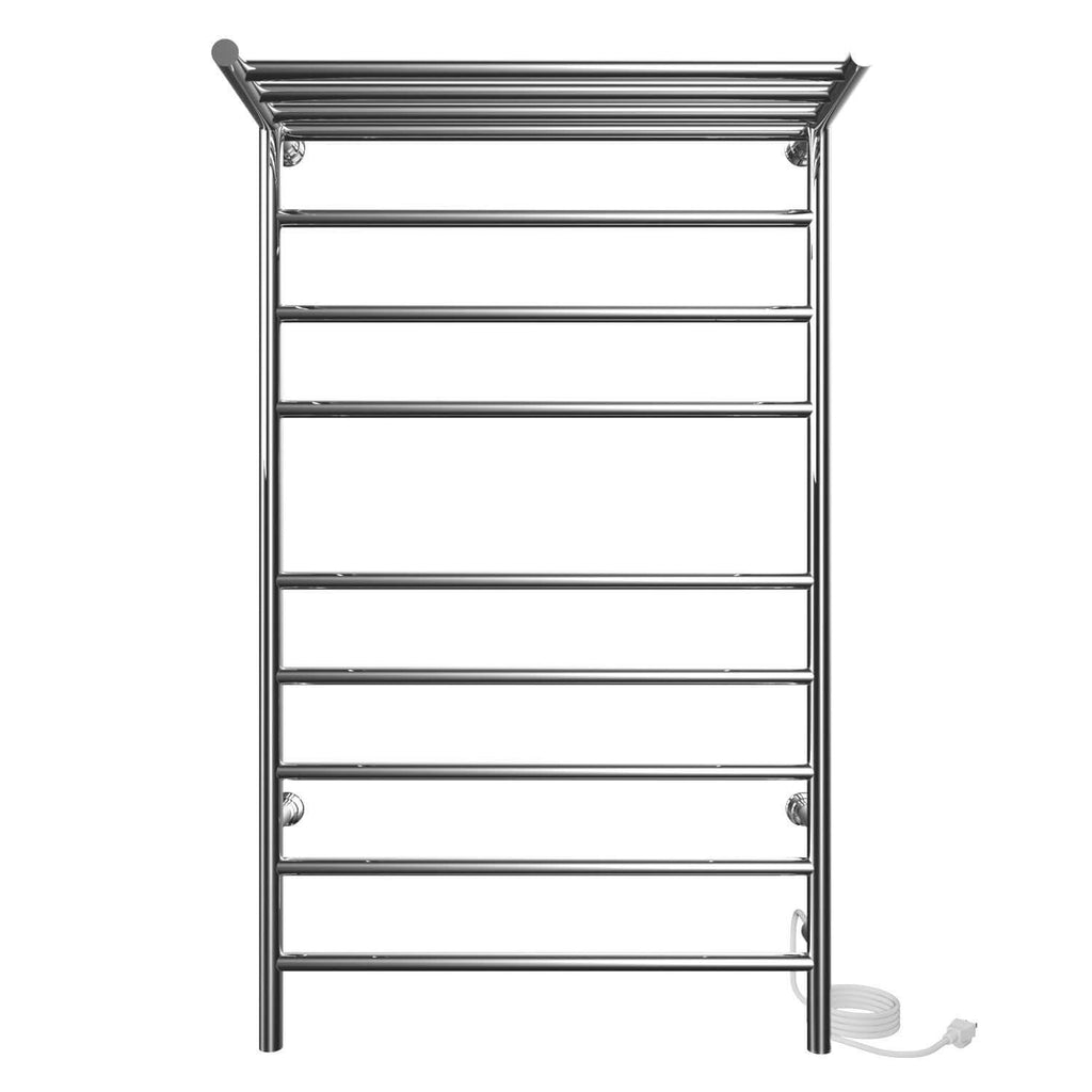 ICO Bath 24" x 40" Kontour Angle Towel Warmer with Shelf