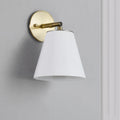 Renwil Kai 9.75" Length Wall Sconce - Antique Brushed Brass