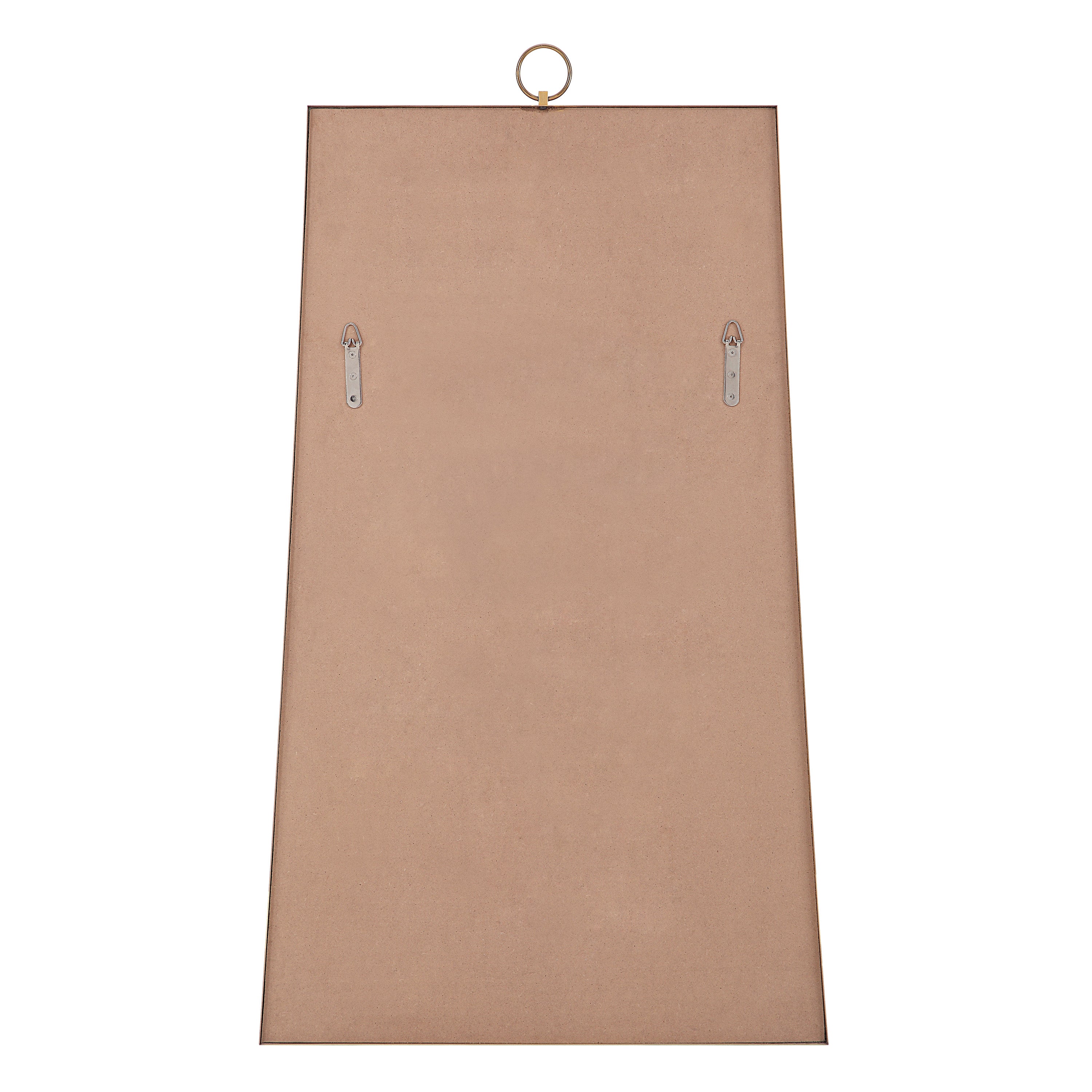 Renwil Ariadne 42" Tall Rectangular Mirror - Burnished Brass