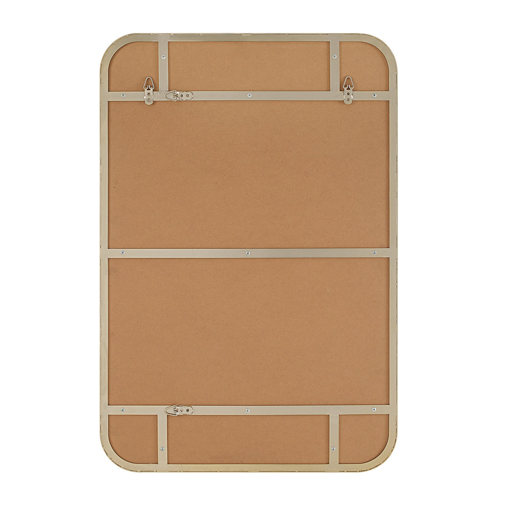 Renwil Vesey 36" Tall Rectangle Wall Mirror - Yellow
