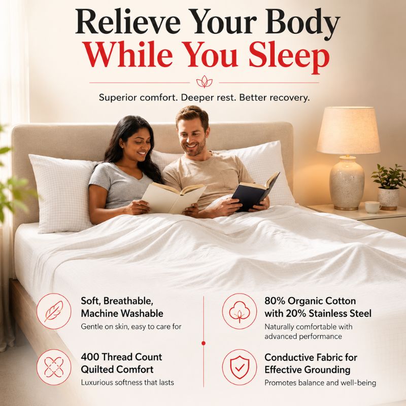 Organic Earthing Fitted Sheet
