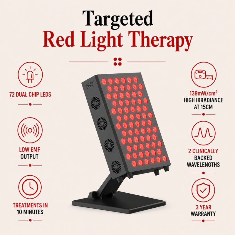 SR72 Red Light Therapy Panel