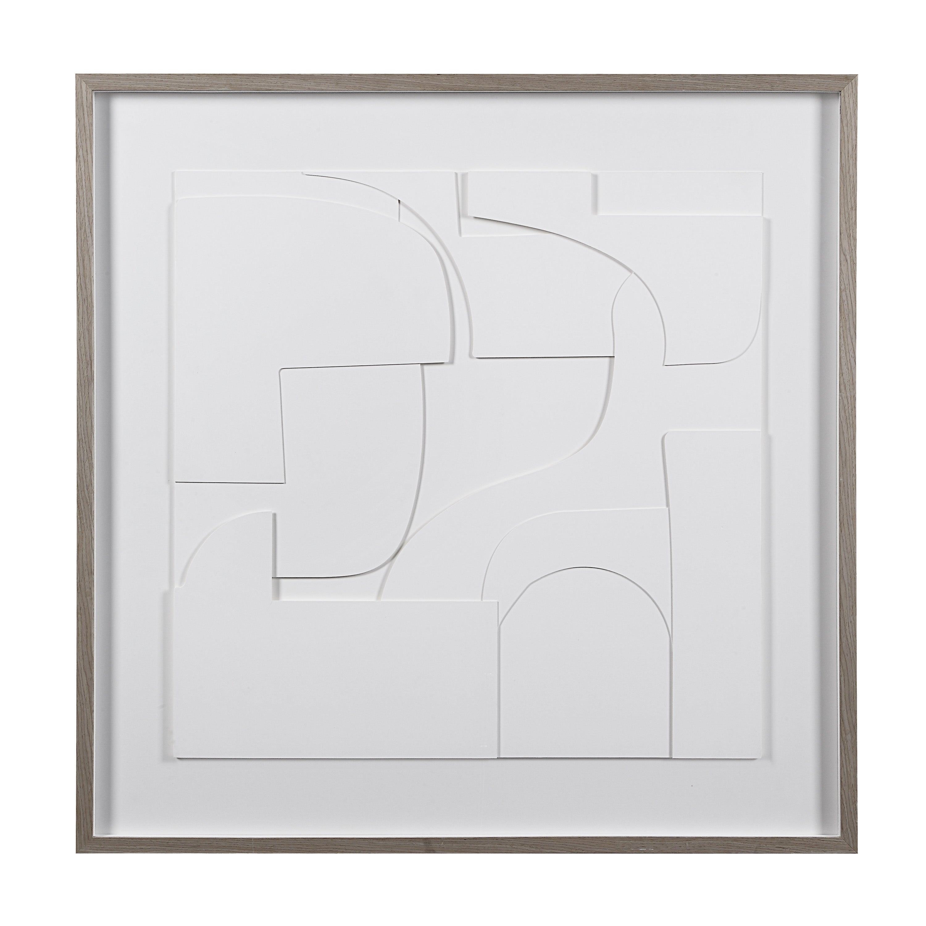 Renwil Stardust 48" Wide Wall Art - Matte White