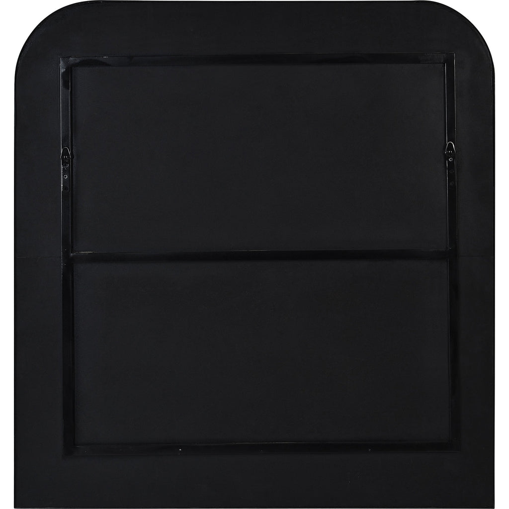 Renwil Luka 40" Tall Irregular Wall Mirror - Black