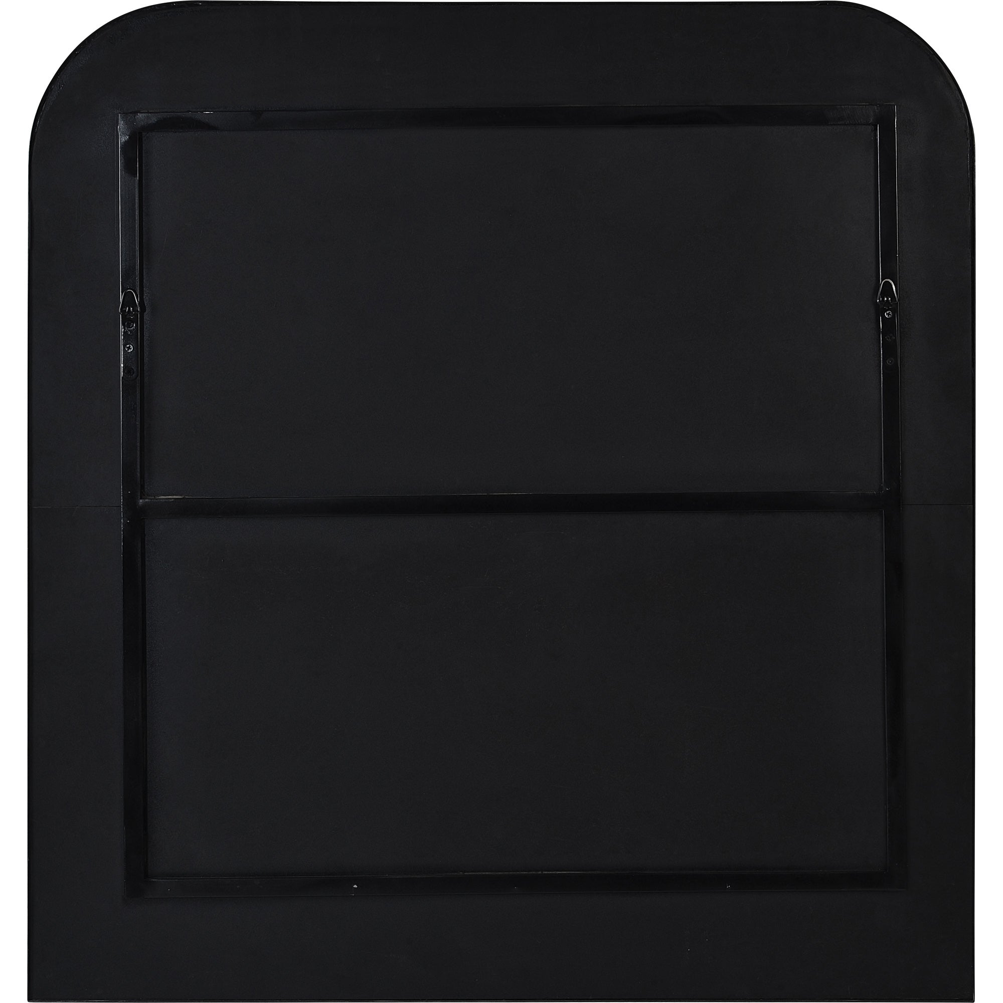 Renwil Luka 40" Tall Irregular Wall Mirror - Black